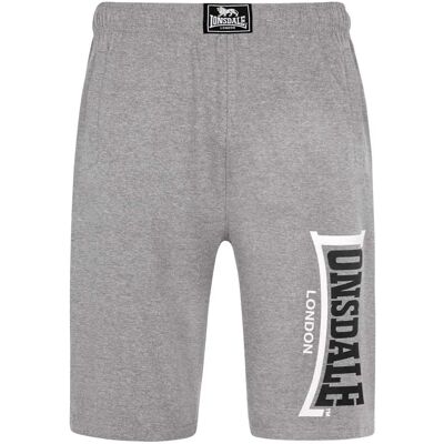 Lonsdale Pantaloni Corti Sportivi Logo Jam Marl Grey M Lonsdale Pantaloni Corti Sportivi Logo Jam Marl Grey M