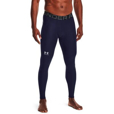 Under Armour Leggings Heatgear Armour Midnight Navy / White XL Under Armour Leggings Heatgear Armour Midnight Navy / White XL