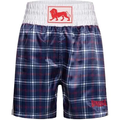Lonsdale Pantaloncini Da Boxe Spaxton Navy / Red / White S Lonsdale Pantaloncini Da Boxe Spaxton Navy / Red / White S