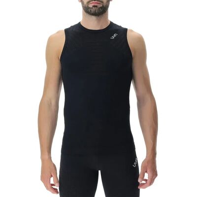 Uyn Maglietta Senza Maniche Workhard Black M Uyn Maglietta Senza Maniche Workhard Black M