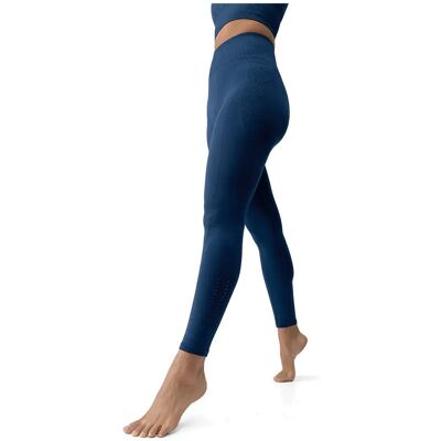 Born Living Yoga Leggings A Vita Alta India Sailor Blue XS Born Living Yoga Leggings A Vita Alta India Sailor Blue XS