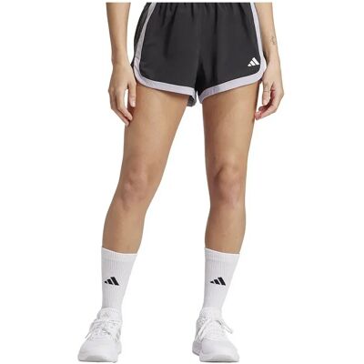 Shorts adidas Pacer Woven - Nero - Alta vita - Allenamento Shorts adidas Pacer Woven - Nero - Alta vita - Allenamento