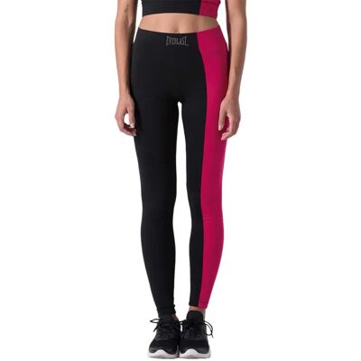 Everlast Leggings Jersey Strechech Bicolor Black / Bright Pink XS Everlast Leggings Jersey Strechech Bicolor Black / Bright Pink XS