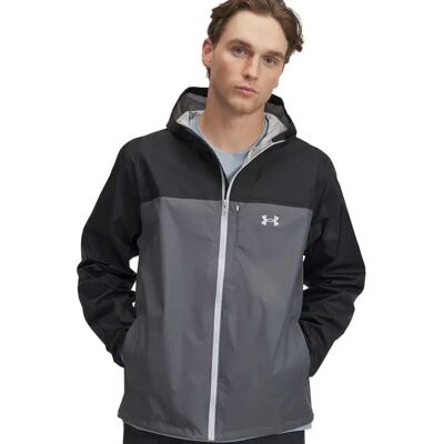 Under Armour Giacca A Vento Stormproof Cloudstrike Black / Castlerock / Halo Gray 2XL Under Armour Giacca A Vento Stormproof Cloudstrike Black / Castlerock / Halo Gray 2XL