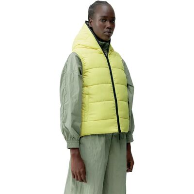 Born Living Yoga Hazel Caña verde lime gilet reversibile antivento - Gilet senza maniche Born Living Yoga Hazel Caña verde lime gilet reversibile antivento - Gilet senza maniche