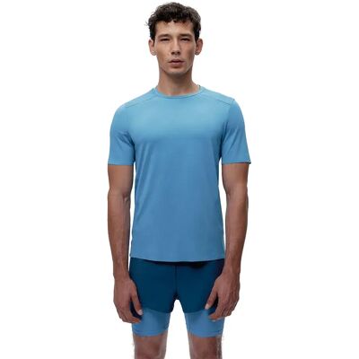 Born Living Yoga Maglietta A Maniche Corte Tadjura Celadon Blue S Born Living Yoga Maglietta A Maniche Corte Tadjura Celadon Blue S