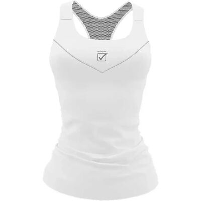 Givova Maglietta Senza Maniche Printed White M Givova Maglietta Senza Maniche Printed White M