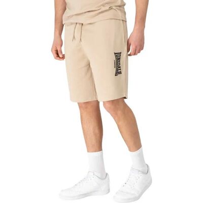 Lonsdale Pantaloni Corti Sportivi Fringford Sand / Black L Lonsdale Pantaloni Corti Sportivi Fringford Sand / Black L