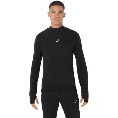 Asics Maglietta A Maniche Lunghe Road Winter Seamless Performance Black M Asics Maglietta A Maniche Lunghe Road Winter Seamless Performance Black M