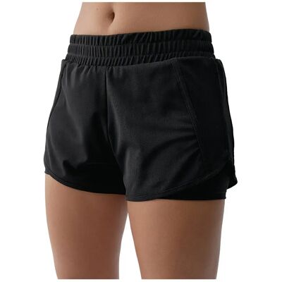Born Living Yoga Pantaloni Corti Padma 2.0 2in1 Black L Born Living Yoga Pantaloni Corti Padma 2.0 2in1 Black L