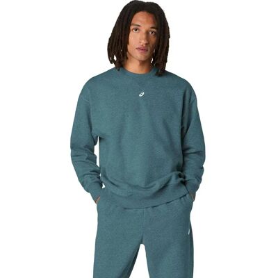 Asics Felpa Fleece Relaxed Misty Pine L Asics Felpa Fleece Relaxed Misty Pine L