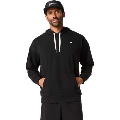 Asics Felpa Con Cappuccio French Terry Relaxed Performance Black M Asics Felpa Con Cappuccio French Terry Relaxed Performance Black M
