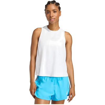 Adidas Maglietta Senza Maniche Tech Intensity White L Adidas Maglietta Senza Maniche Tech Intensity White L