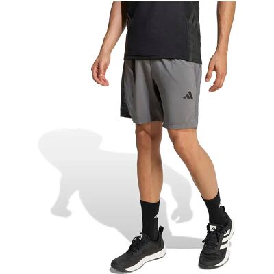 Adidas Pantaloni Corti Workout Essentials Base Woven 7´´ Grey Five XL Adidas Pantaloni Corti Workout Essentials Base Woven 7´´ Grey Five XL
