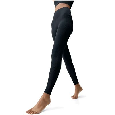 Born Living Yoga Leggings A Vita Alta Flow Seamless Black S Born Living Yoga Leggings A Vita Alta Flow Seamless Black S