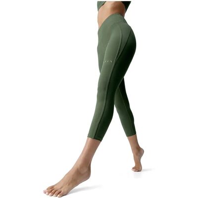 Born Living Yoga Leggings 3/ Umay Dark Olive M Born Living Yoga Leggings 3/ Umay Dark Olive M