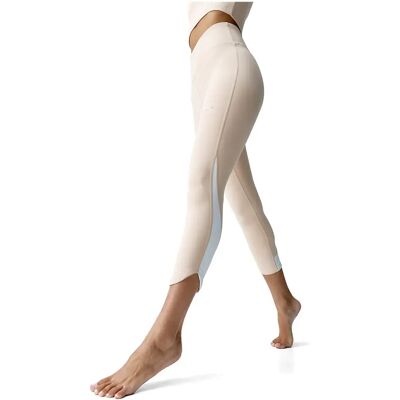 Born Living Yoga Leggings 3/ Upala Tapioca / White L Born Living Yoga Leggings 3/ Upala Tapioca / White L