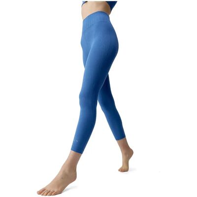 Born Living Yoga Leggings 7/8 Annapurna Seamless Eclectic Blue M Born Living Yoga Leggings 7/8 Annapurna Seamless Eclectic Blue M