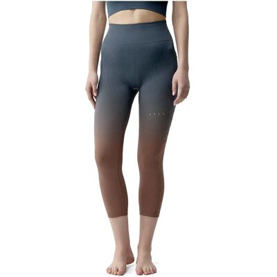Born Living Yoga Leggings 7/8 Dione Seamless Blue Grey / Bronze M Born Living Yoga Leggings 7/8 Dione Seamless Blue Grey / Bronze M