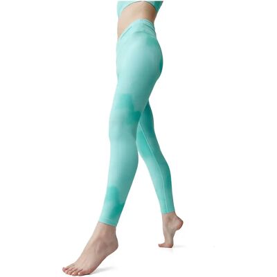 Born Living Yoga Leggings Elizabeth Miami Green / Darling Blue L Born Living Yoga Leggings Elizabeth Miami Green / Darling Blue L