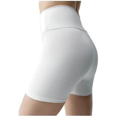 Born Living Yoga Pantaloni Corti Roland Off White L Born Living Yoga Pantaloni Corti Roland Off White L