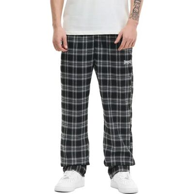 Lonsdale Pantaloni Sportivi Bache Black Tartan L Lonsdale Pantaloni Sportivi Bache Black Tartan L