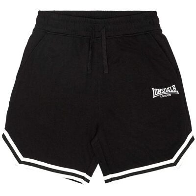 Lonsdale Pantaloni Corti Sportivi Gunnerside Black / White L Lonsdale Pantaloni Corti Sportivi Gunnerside Black / White L