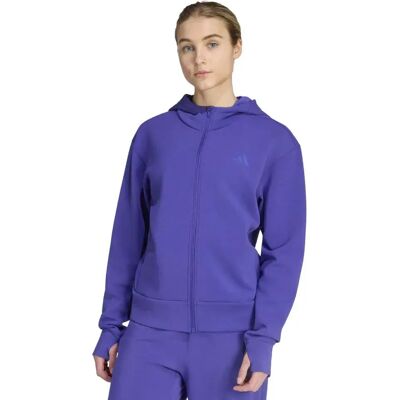 Adidas Felpa Con Zip Designed Training Pure Purple XS Adidas Felpa Con Zip Designed Training Pure Purple XS