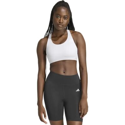 Adidas Reggiseno Sportivo A Media Intensità Optime Essentials Workout Frozen Purple XS Adidas Reggiseno Sportivo A Media Intensità Optime Essentials Workout Frozen Purple XS