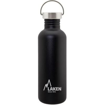 Laken Bottiglia Basic 1l Black One Size Laken Bottiglia Basic 1l Black One Size