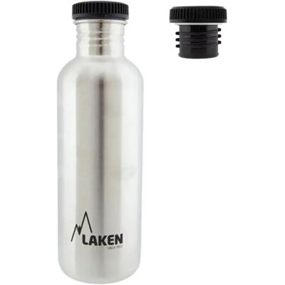 Laken Bottiglia Basic 1l Steel One Size Laken Bottiglia Basic 1l Steel One Size
