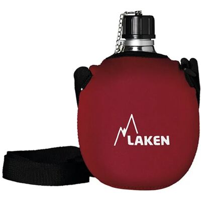 Laken Borraccia Con Custodia In Neoprene E Tracolla Alluminio 1l Red One Size Laken Borraccia Con Custodia In Neoprene E Tracolla Alluminio 1l Red One Size