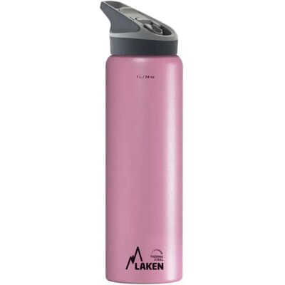 Laken Bottiglia 18/8 1l Pink One Size Laken Bottiglia 18/8 1l Pink One Size