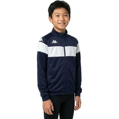 Kappa Giacca Dacone Blue Marine / White 8 Anni Kappa Giacca Dacone Blue Marine / White 8 Anni