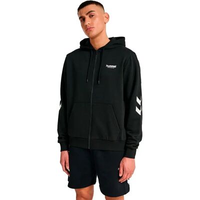 Hummel Felpa Con Zip Legacy 2.0 Black XL Hummel Felpa Con Zip Legacy 2.0 Black XL