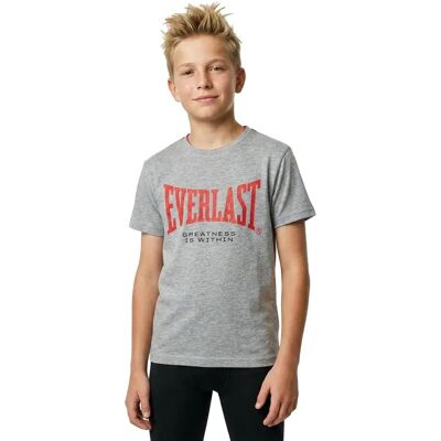 Everlast Maglietta A Maniche Corte Grey Melange 10 Anni Everlast Maglietta A Maniche Corte Grey Melange 10 Anni