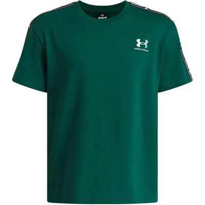 Under Armour Maglietta A Maniche Corte Icon Taped Green / White 18-20 Anni Under Armour Maglietta A Maniche Corte Icon Taped Green / White 18-20 Anni