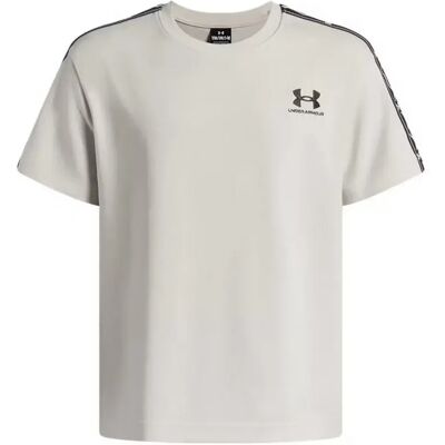 Under Armour Maglietta A Maniche Corte Icon Taped White / Black 14-16 Anni Under Armour Maglietta A Maniche Corte Icon Taped White / Black 14-16 Anni