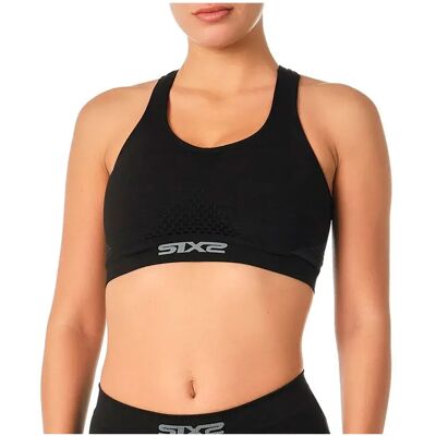 Sixs Reggiseno Sportivo Black S-M Sixs Reggiseno Sportivo Black S-M