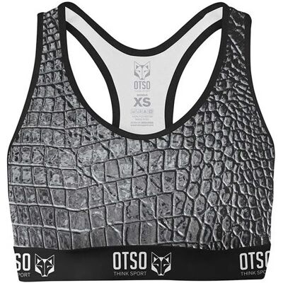 Otso Reggiseno Sportivo Black Snake M Otso Reggiseno Sportivo Black Snake M