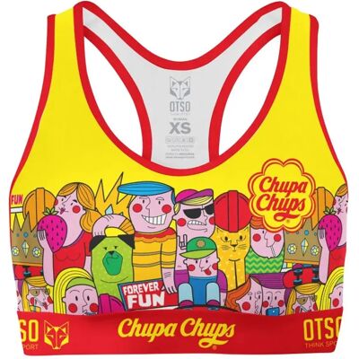 Otso Top Sportivo Chupa Chups Forever Fun Multicolor L Otso Top Sportivo Chupa Chups Forever Fun Multicolor L