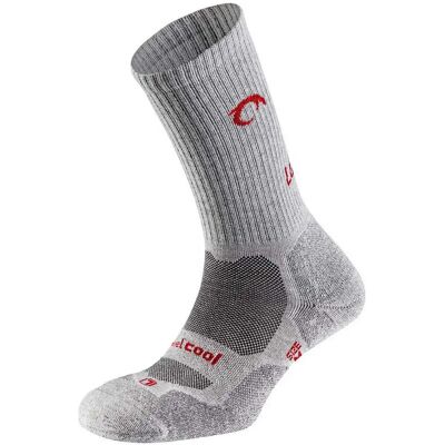 Lurbel Calzini Lunghi Fuji Five Half Ice / Red Gray EU 39-41 Lurbel Calzini Lunghi Fuji Five Half Ice / Red Gray EU 39-41