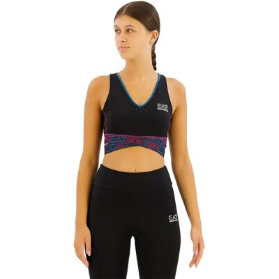 Ea7 Emporio Armani Reggiseno Sportivo 6dth53-tjklz Black 2XS Ea7 Emporio Armani Reggiseno Sportivo 6dth53-tjklz Black 2XS