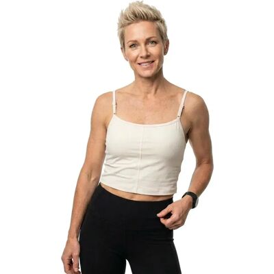 Super.natural Reggiseno Sportivo Cozy White XL Super.natural Reggiseno Sportivo Cozy White XL