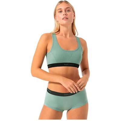 Super.natural Reggiseno Sportivo Tundra 220 Semplice Light Jade S Super.natural Reggiseno Sportivo Tundra 220 Semplice Light Jade S