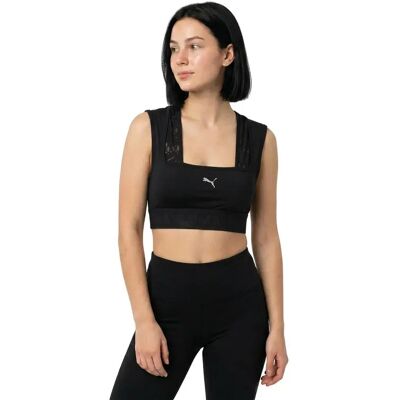 Puma Reggiseno Sportivo Move Lace Black 2XS Puma Reggiseno Sportivo Move Lace Black 2XS