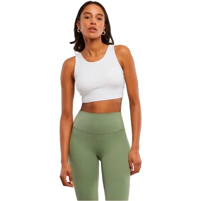 Urban Classics Reggiseno Sportivo Low Back White XL Urban Classics Reggiseno Sportivo Low Back White XL
