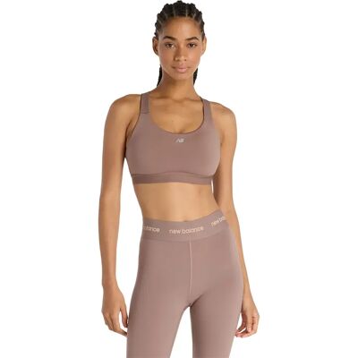 New Balance Reggiseno Sportivo Essential Train Earth Shadow M New Balance Reggiseno Sportivo Essential Train Earth Shadow M