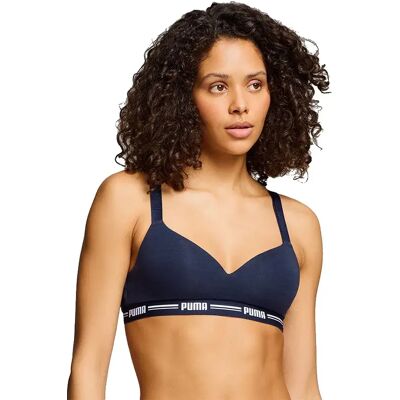 Reggiseno Sportivo Padded Hang Puma Navy XL Reggiseno Sportivo Padded Hang Puma Navy XL