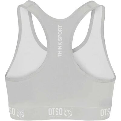 Otso Top Sportivo A Impatto Medio Ash Grey Grey M Otso Top Sportivo A Impatto Medio Ash Grey Grey M